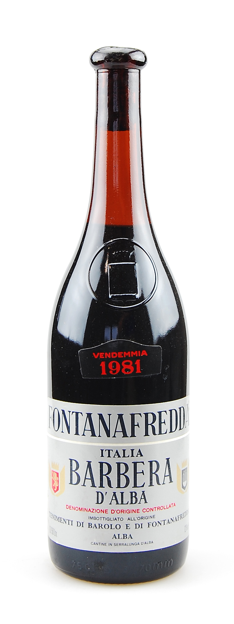 Wein 1981 Barbera d´Alba Fontanafredda