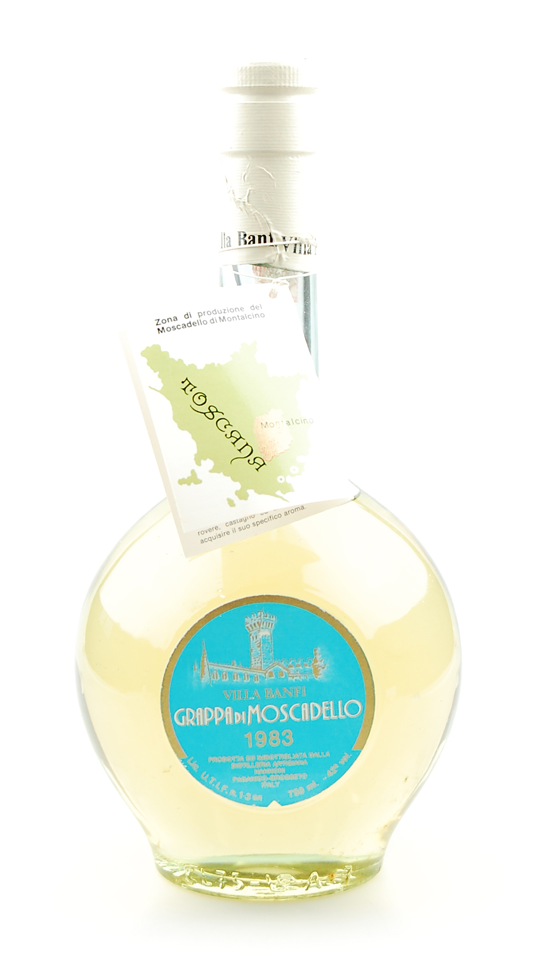 Grappa 1983 di Moscadello Villa Banfi