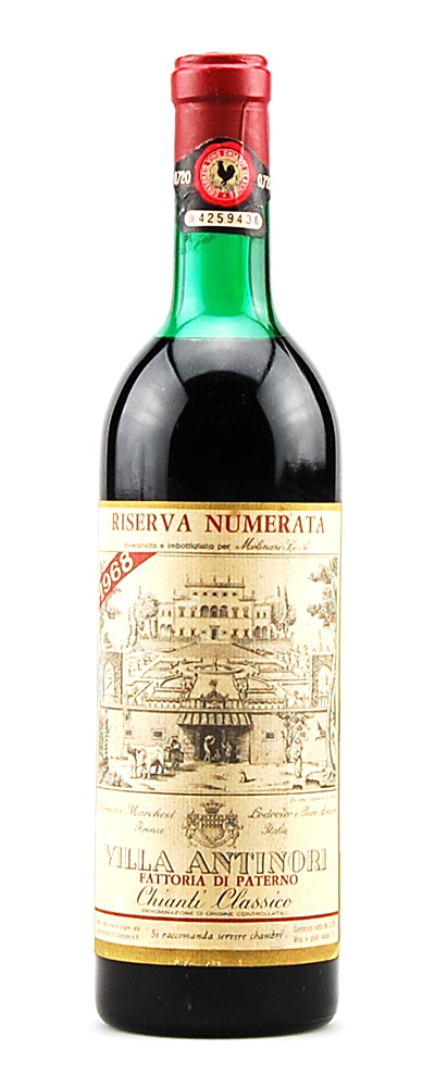 Wein 1968 Chianti Classico Riserva Villa Antinori