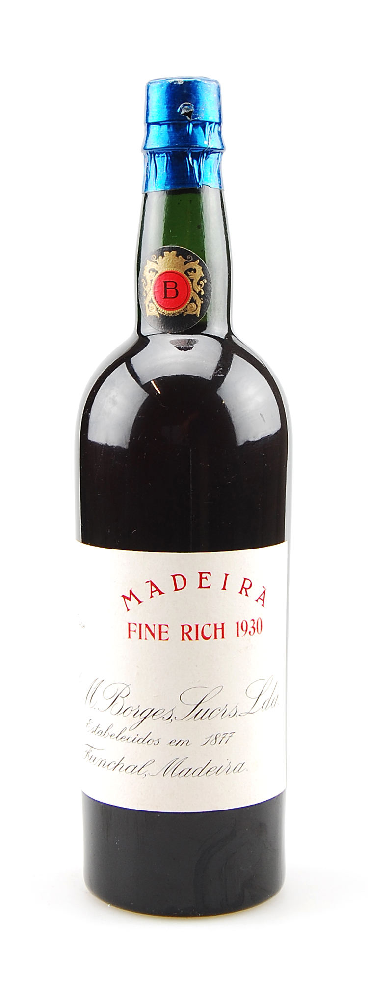 Madeira 1930 Fine Rich Borges