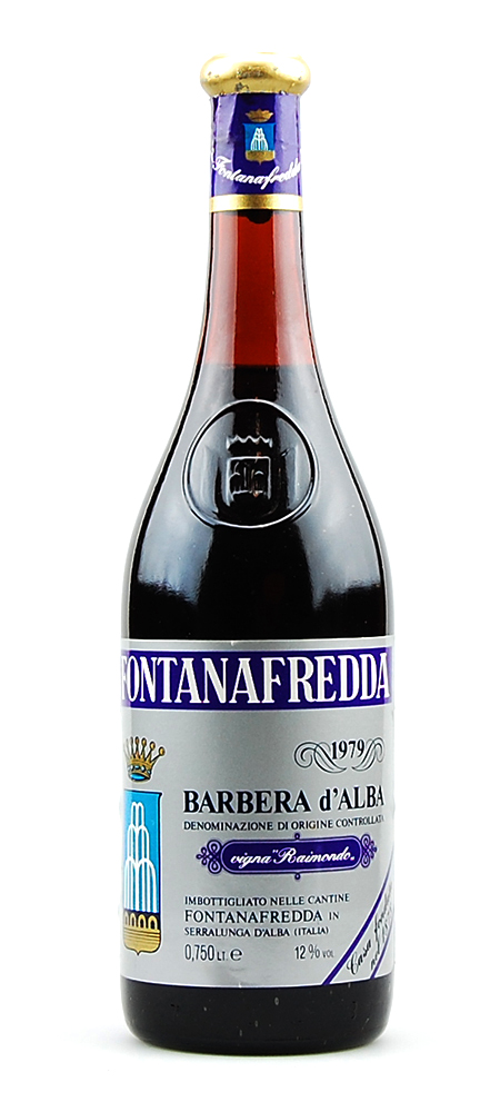 Wein 1979 Barbera d-Alba vigna Raimondo Fontanafredda