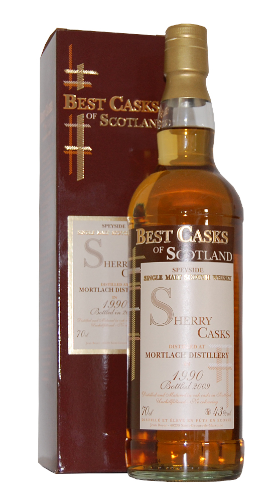 Whisky 1990 Mortlach Single Speyside Malt Scotch
