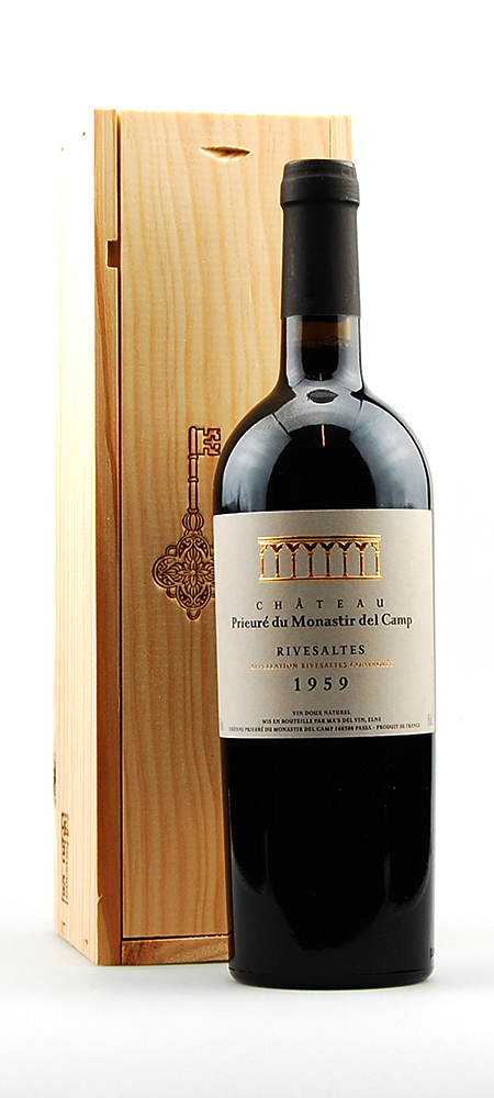 Wein 1959 Rivesaltes Chateau Prieuré du Monastir