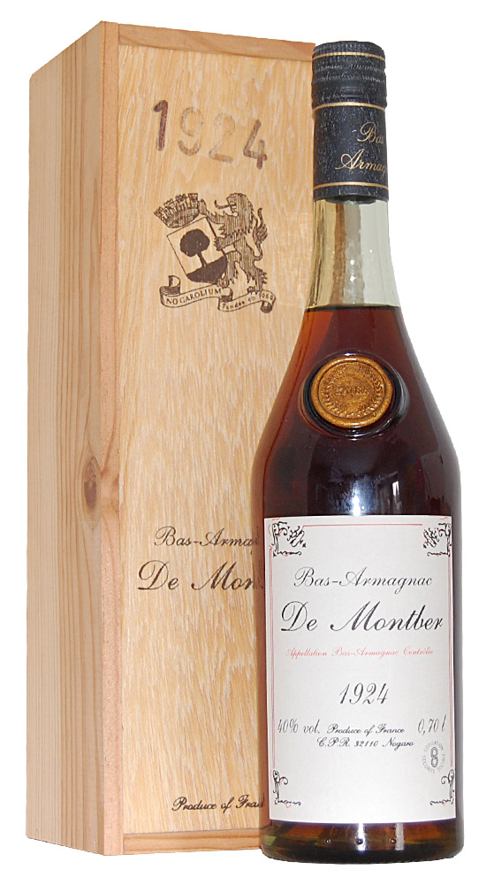 Armagnac 1924 Bas-Armagnac de Montber