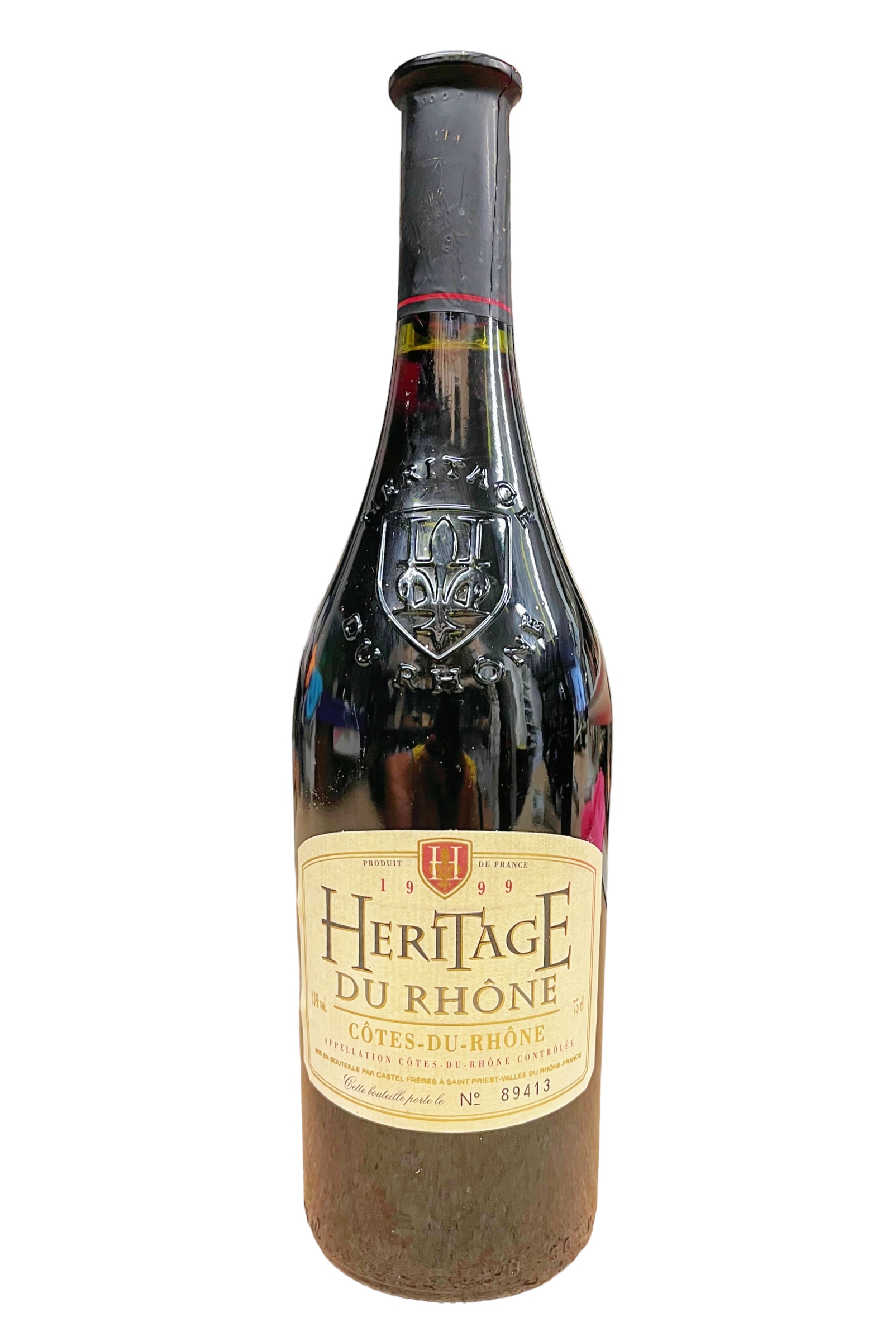 Wein 1999 Heritage du Rhone Castel Freres