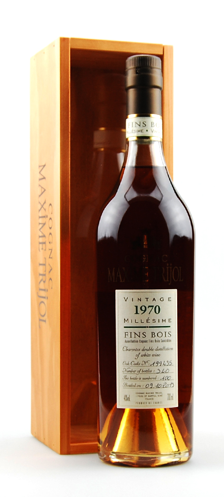 Cognac 1970 Maxime Trijol Fins Bois