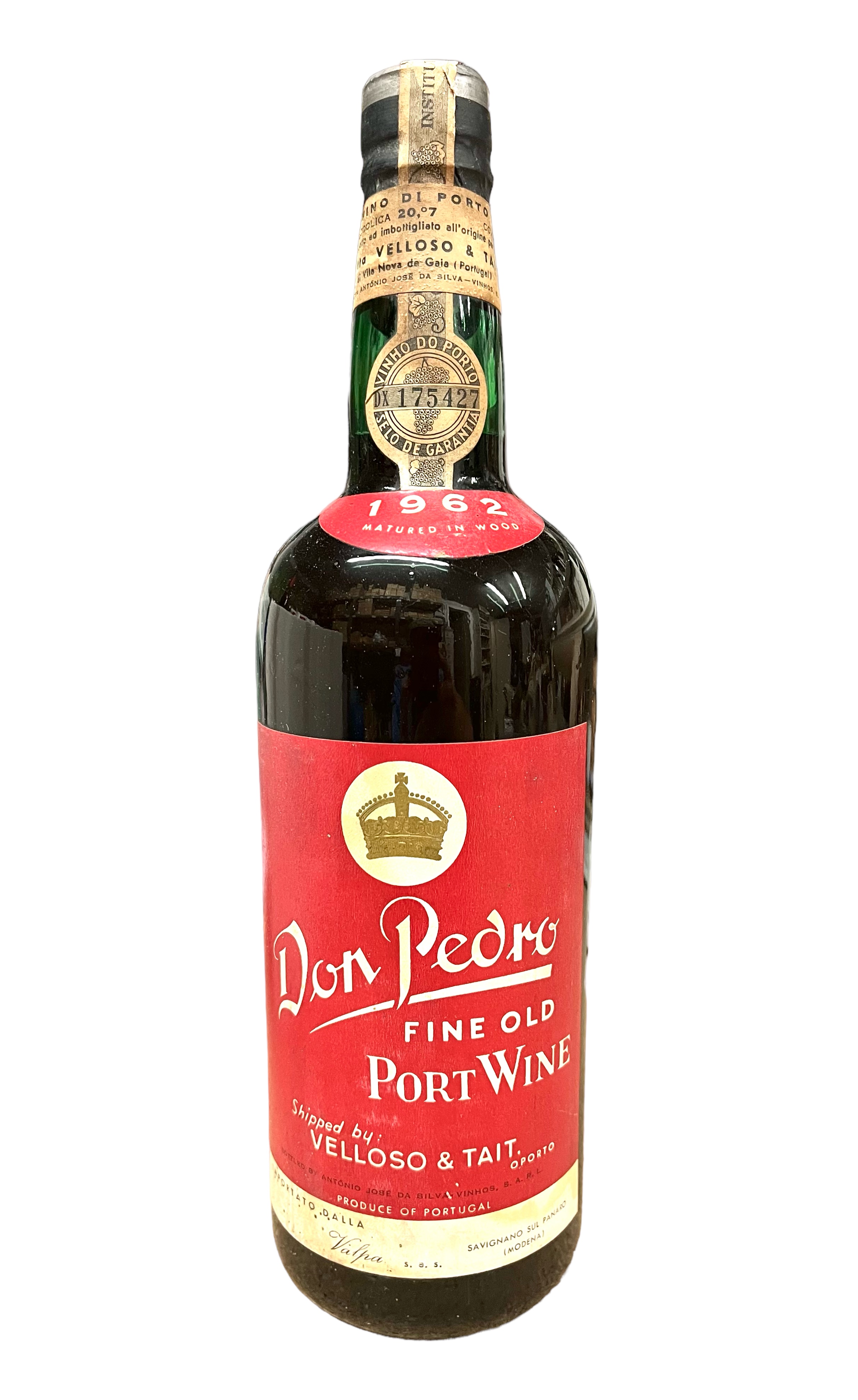 Portwein 1962 Porto Don Pedro da Silva