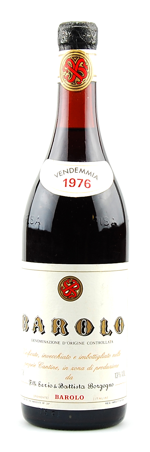 Wein 1976 Barolo F.lli Serio & Battista Borgogno