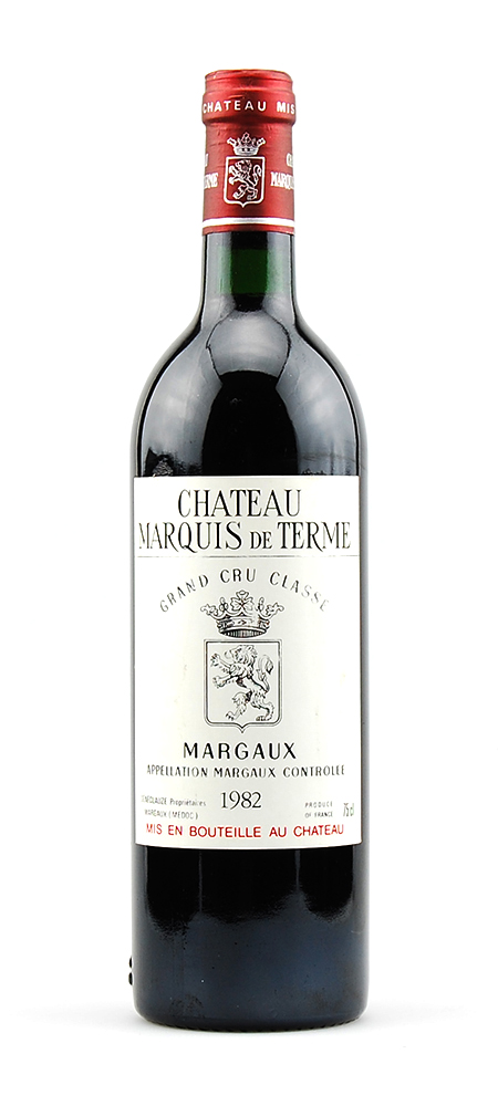 Wein 1982 Chateau Marquis de Terme 4eme Cru Classe