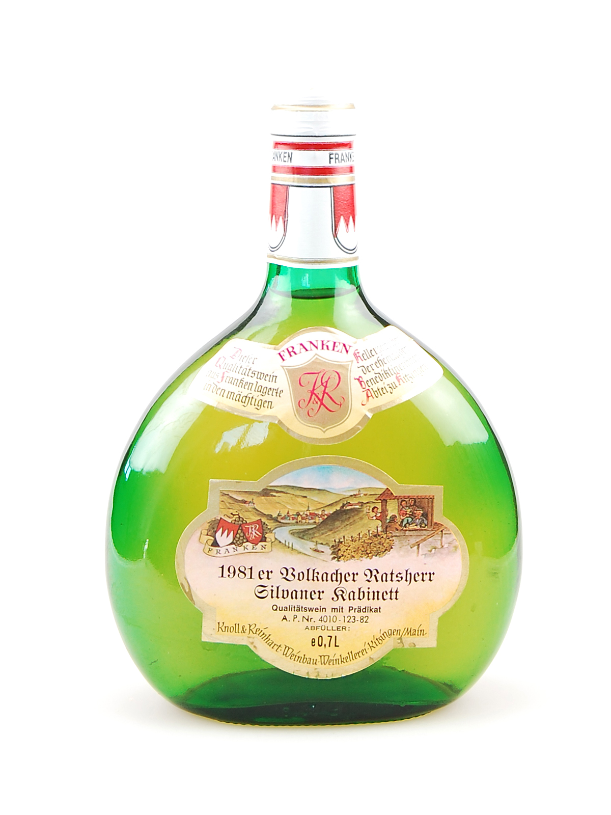 Wein 1981 Volkacher Ratsherr Silvaner Kabinett