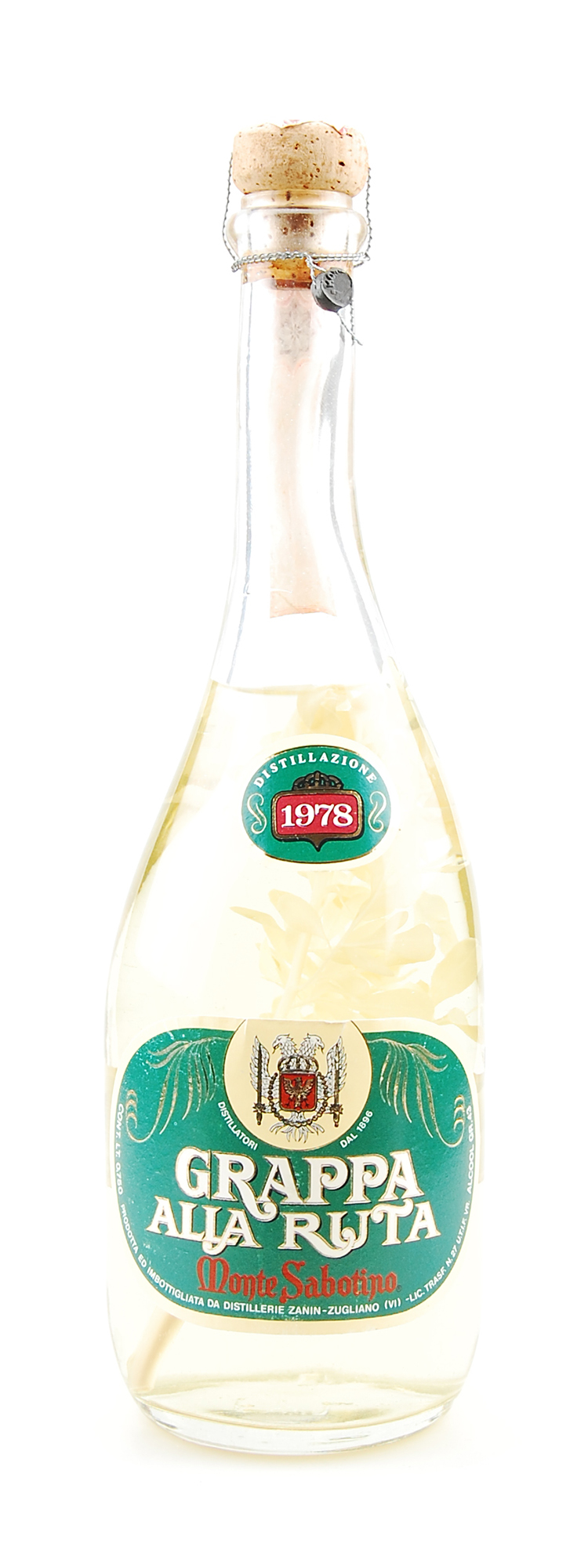 Grappa 1978 Alla Ruta Monte Sabotino Zanin