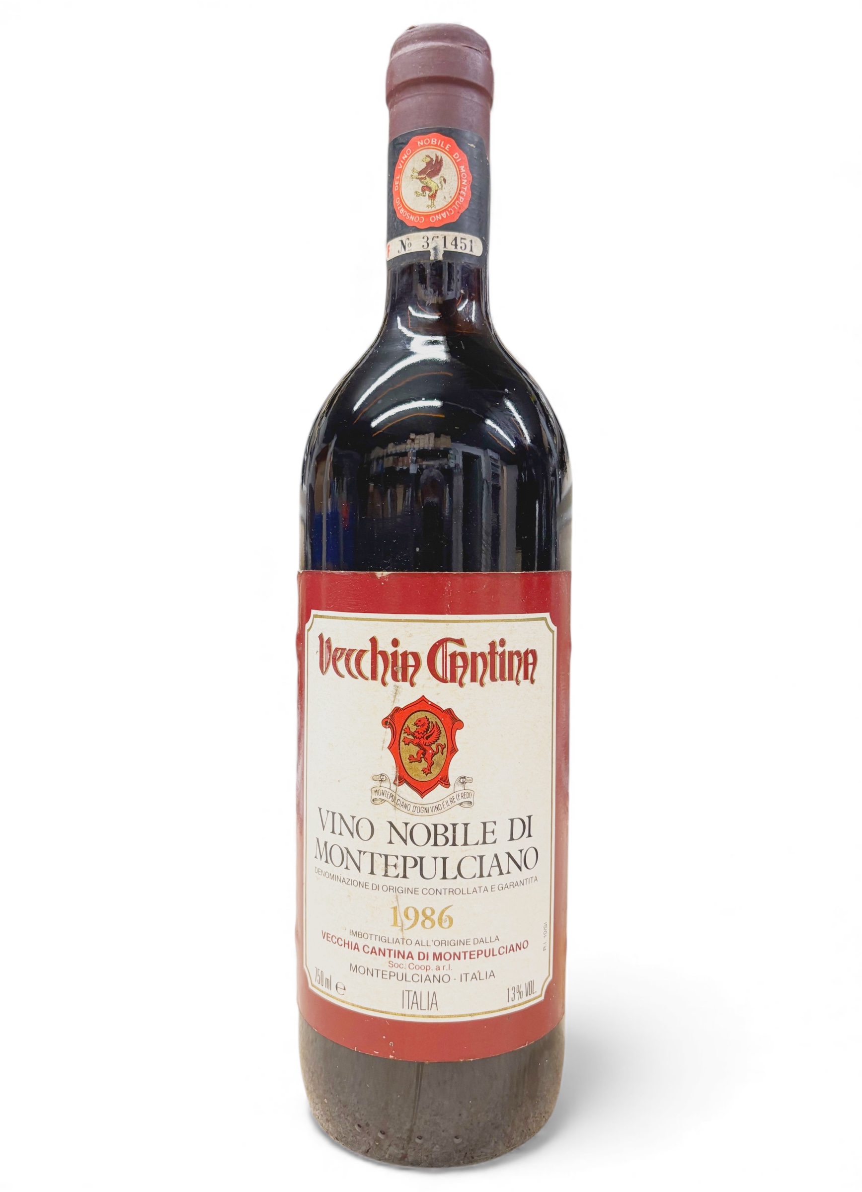 Wein 1986 Vino Nobile di Montepulciano Vecchia Cantina