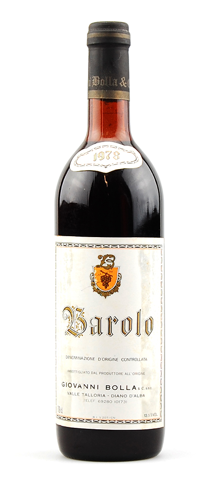 Wein 1978 Barolo Giovanni Bolla