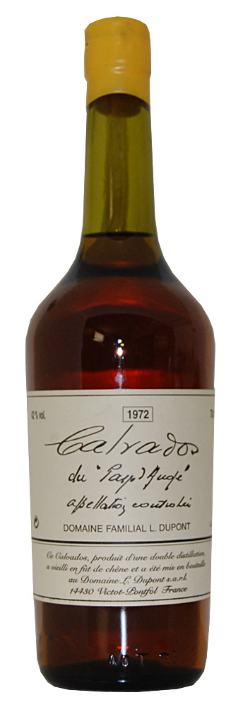 Calvados 1972 Calvados Dupont Pay d´Auge