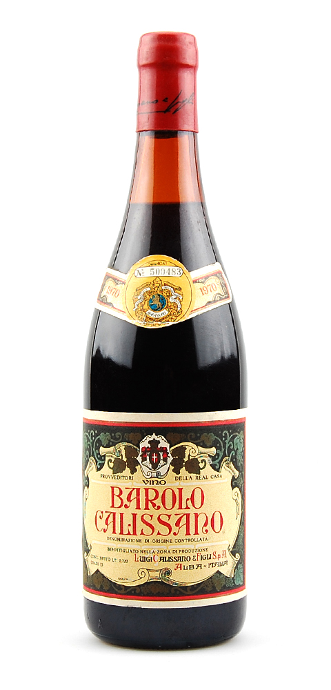 Wein 1970 Barolo Calissano