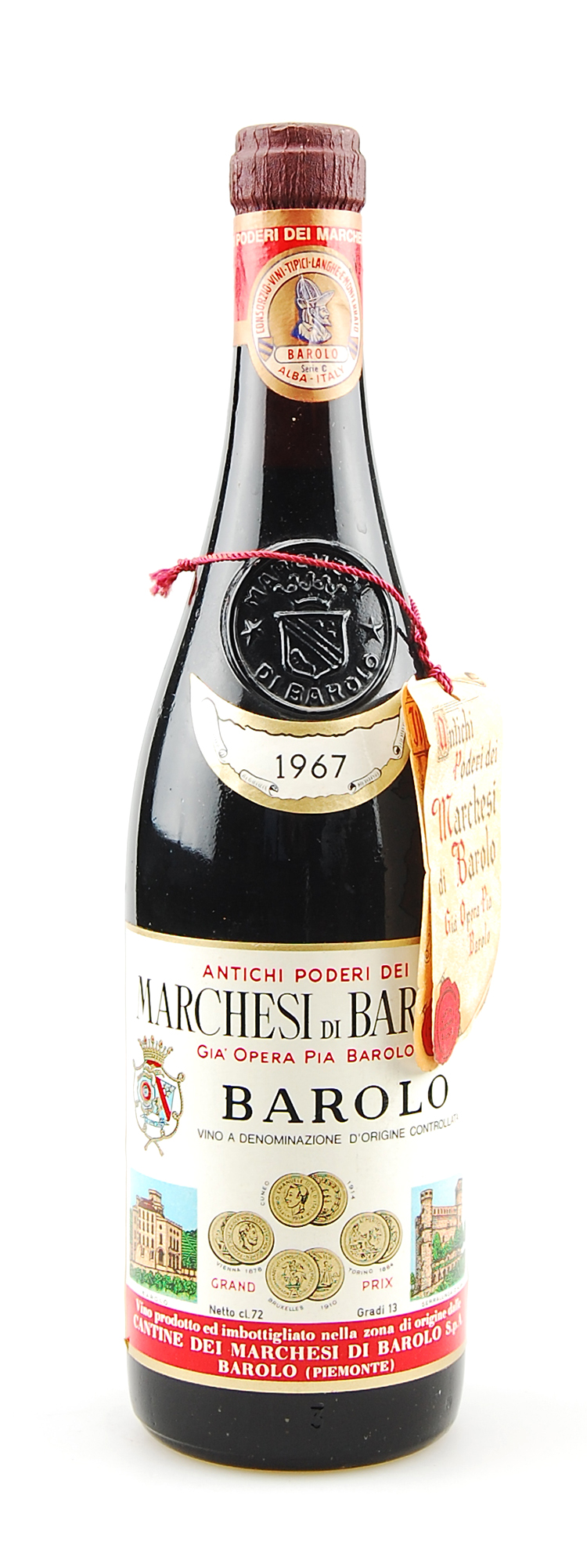 Wein 1967 Barolo Riserva Marchesi di Barolo