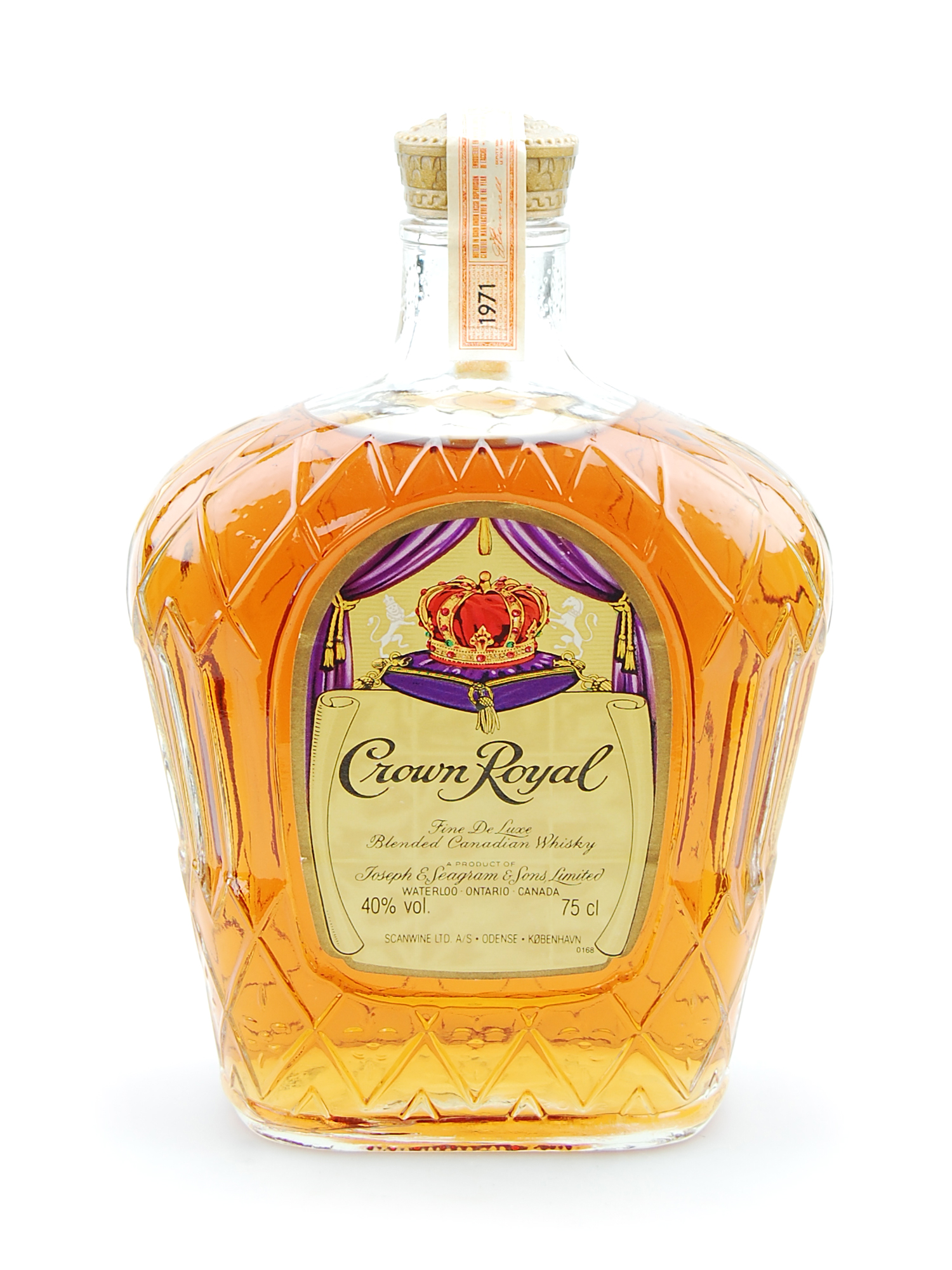 Whisky 1971 Seagram´s Crown Royal Blended Whisky