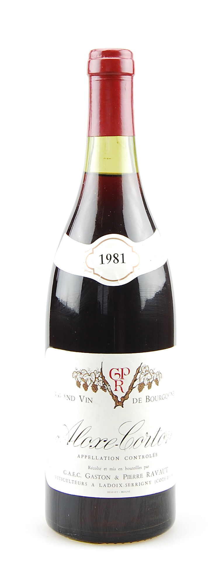 Wein 1981 Aloxe-Corton Gaston & Pierre Ravaut