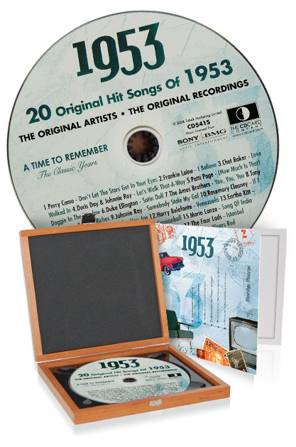 CD 1953 Musik-Hits in Luxusbox