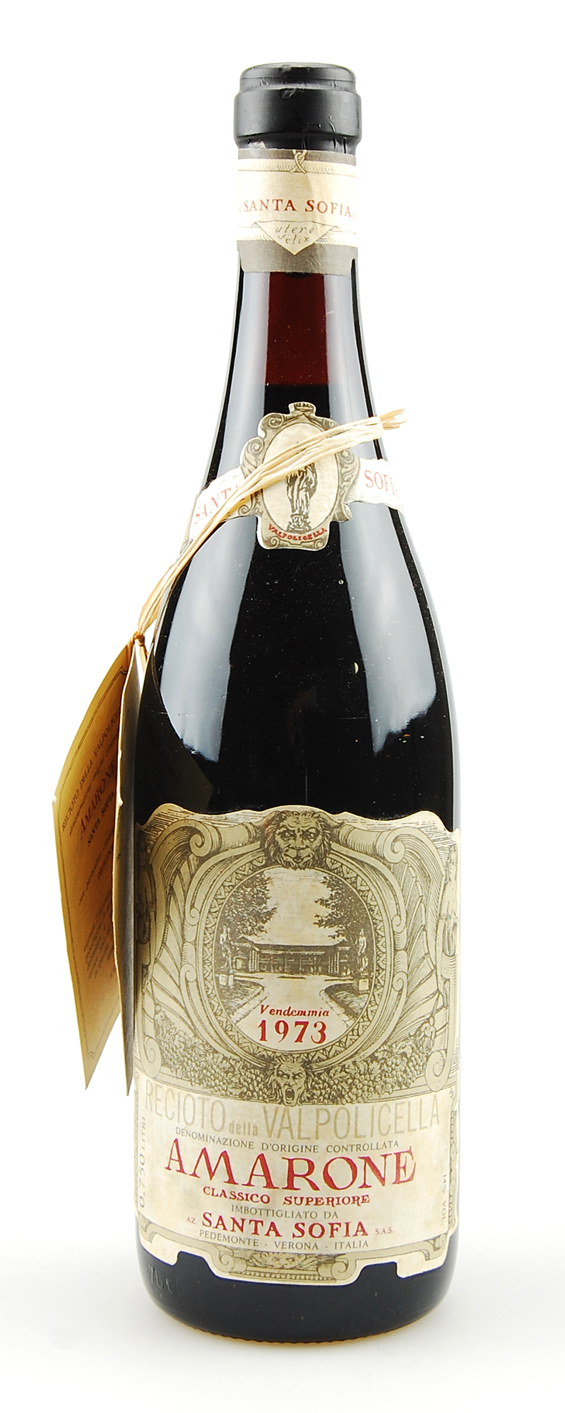 Wein 1973 Amarone Santa Sofia Reciotto Valpolicella