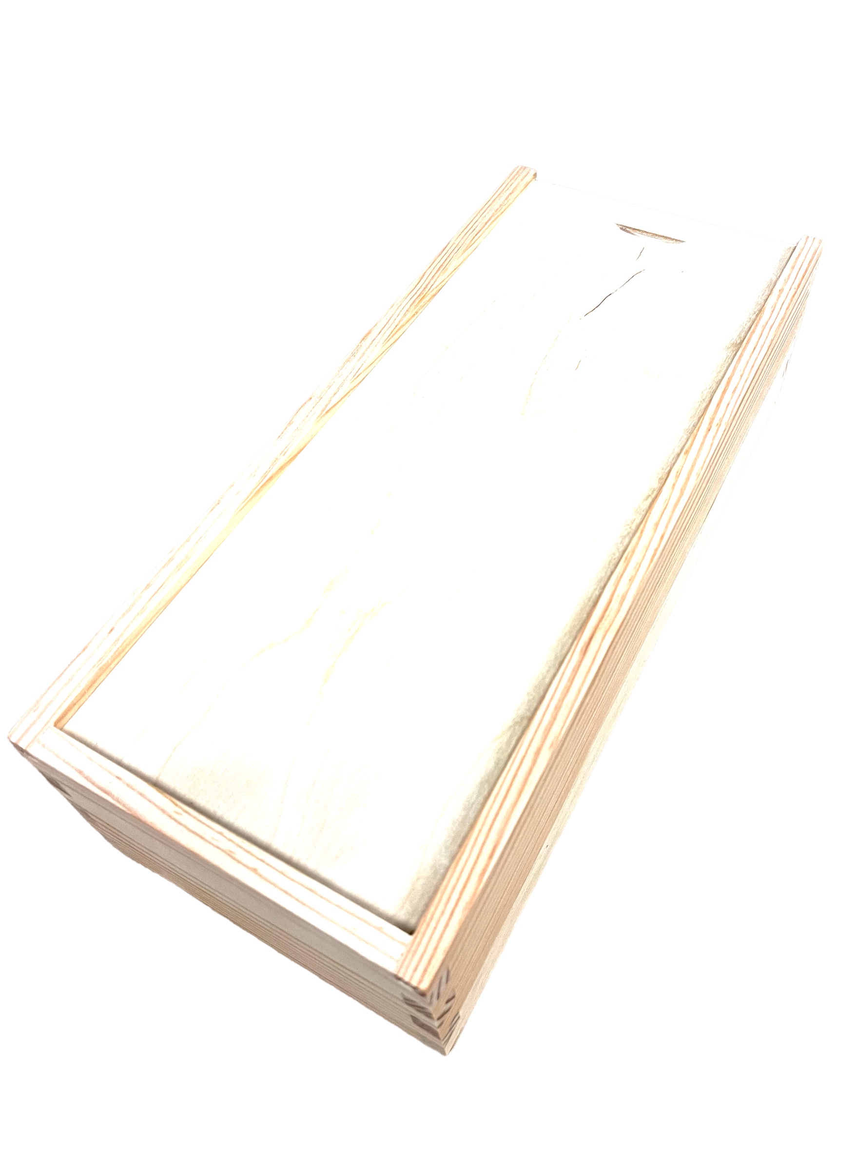 Holzkiste mit Schiebedeckel für Montaubert und Lafontan mit oder ohne Gravur