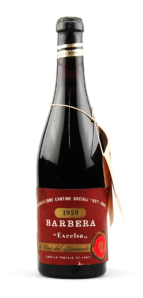 Wein 1959 Barbera Excelsa Cantina Sociale Asti Nord