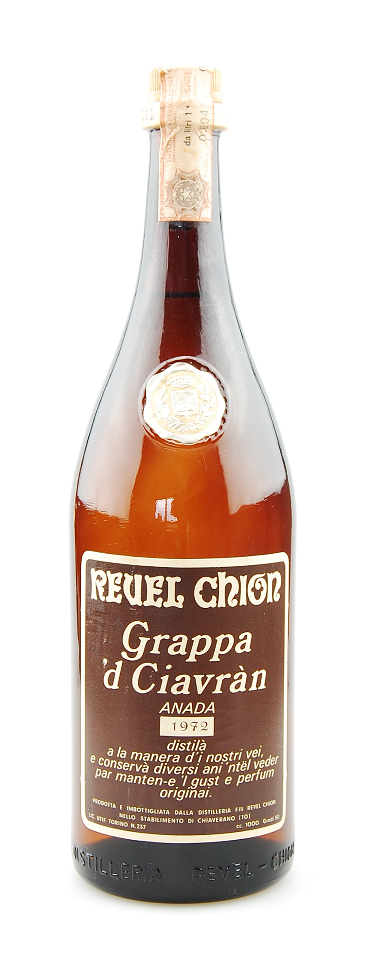 Grappa 1972 a Ciavran Revel Chion