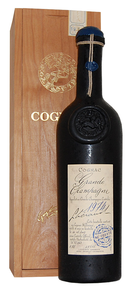 Cognac 1974 Lheraud Grande Champagne