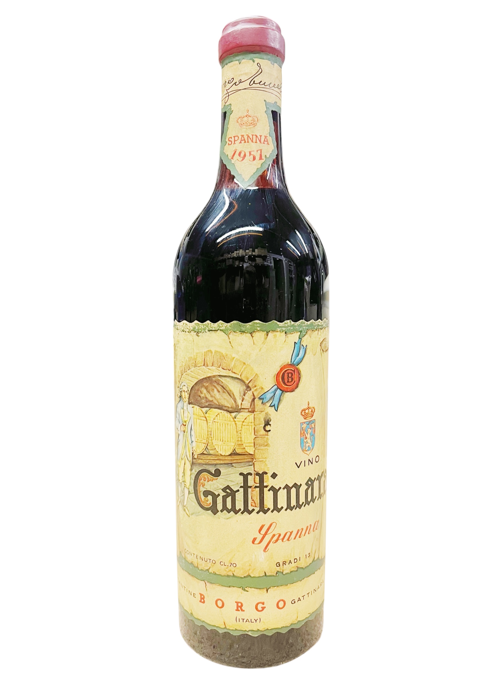 Wein 1957 Gattinara Spanna Cantine Borgo