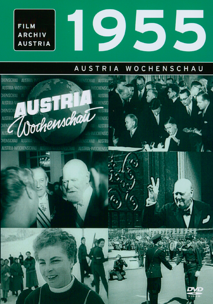 DVD 1955 Chronik Austria Wochenschau in Holzkiste