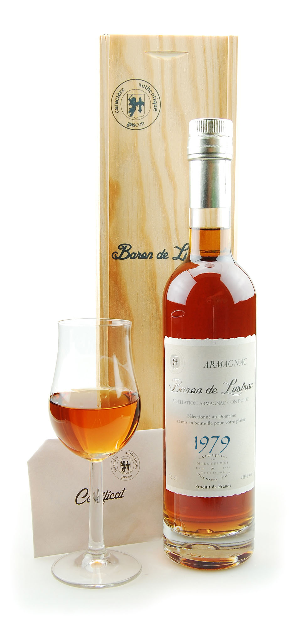 Armagnac 1979 Armagnac Baron de Lustrac