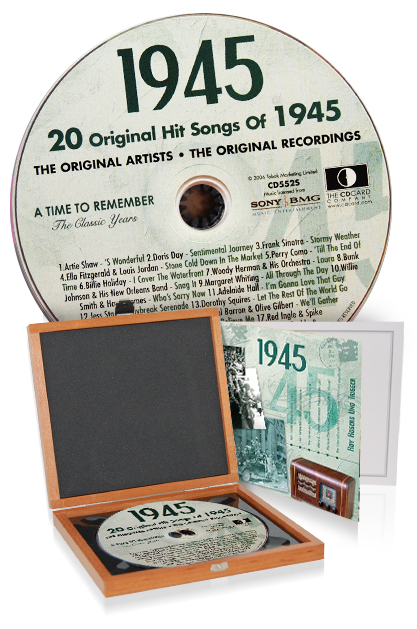 CD 1945 Musik-Hits in Luxusbox