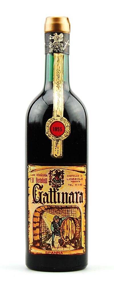 Wein 1955 Gattinara Berteletti Castello di Lozzolo