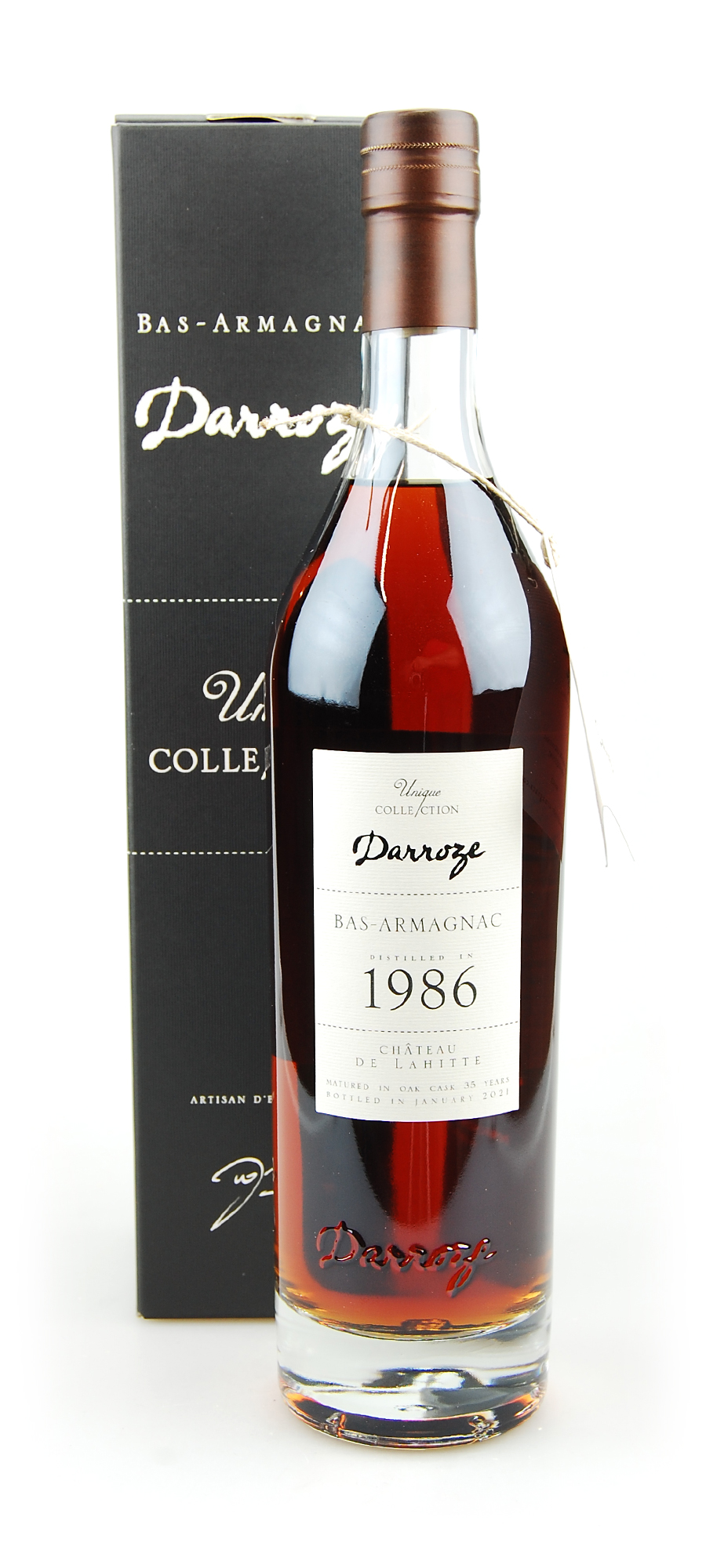 Armagnac 1986 Bas-Armagnac Darroze Domaine de Lahitte