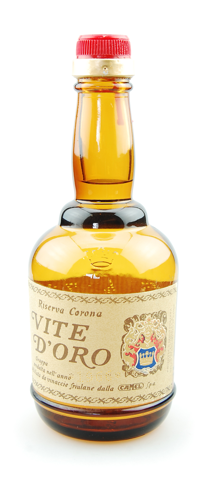 Grappa 1966 Riserva Corona Vite d'Oro Camel
