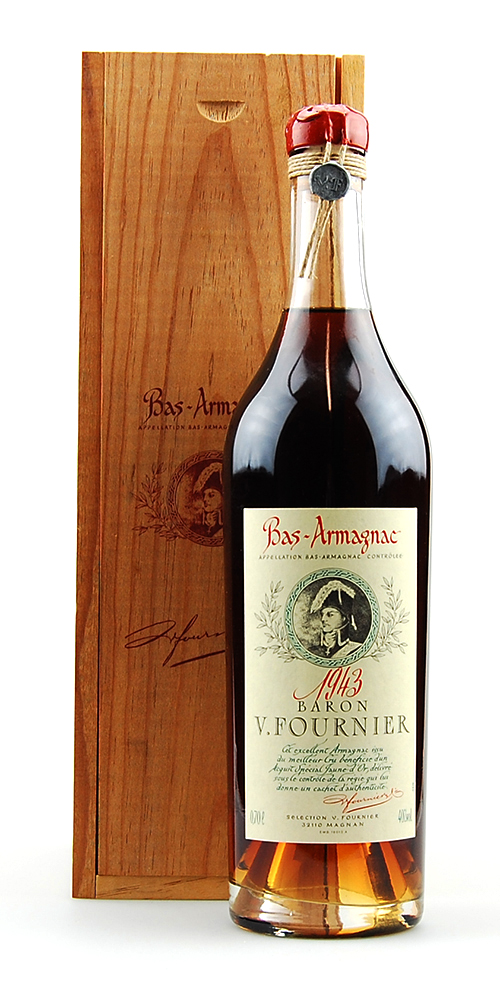 Armagnac 1943 Bas-Armagnac Baron Fournier