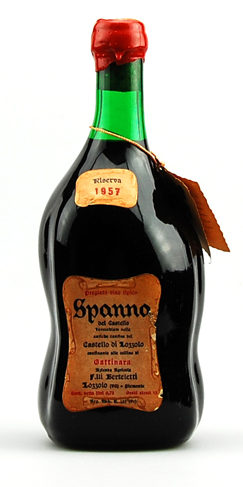 Wein 1957 Spanna Riserva Castello di Lozzolo Berteletti