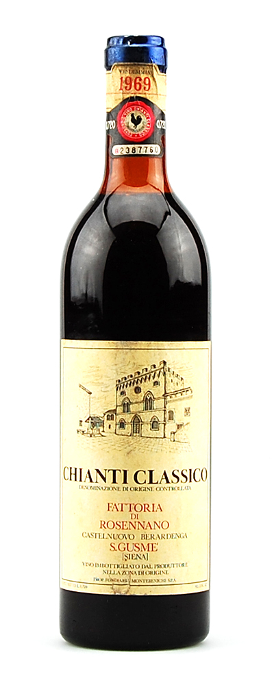 Wein 1969 Chianti Classico Riserva Rosennano