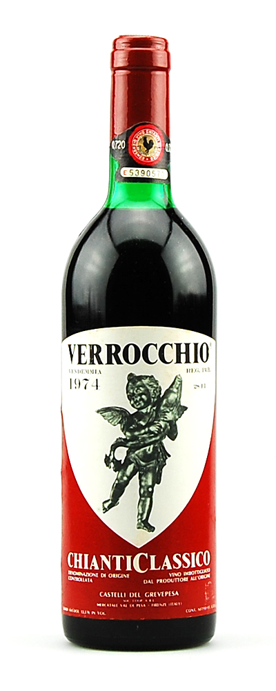 Wein 1974 Chianti Classico Castelli del Grevepesa