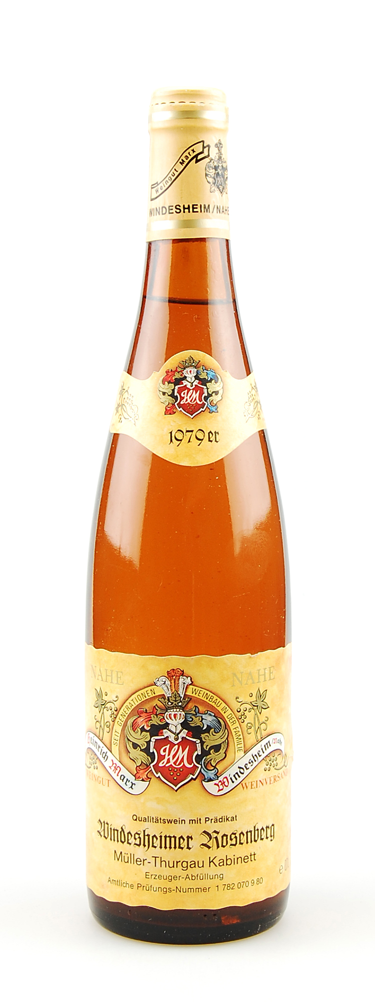 Wein 1979 Windesheimer Rosenberg Müller-Thurgau