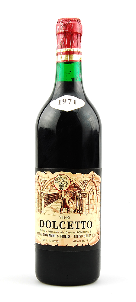Wein 1971 Dolcetto Giovanna Nada