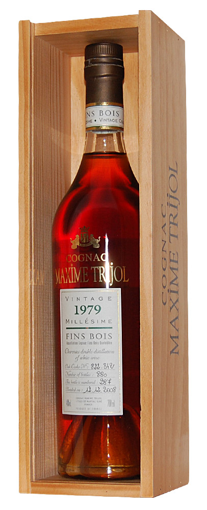 Cognac 1979 Maxime Trijol Fins Bois