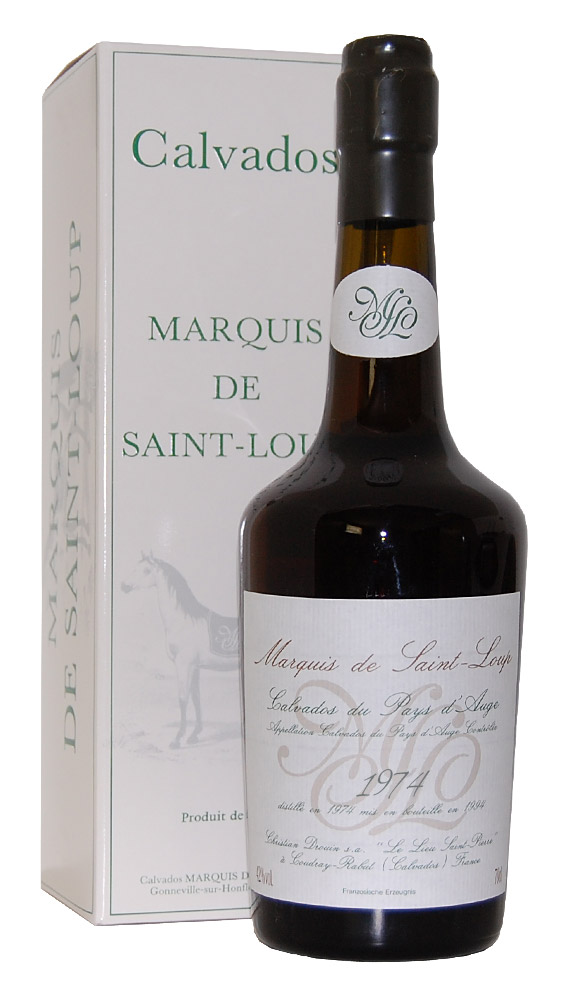 Calvados 1974 Christian Drouin Marquis de Saint-Loup