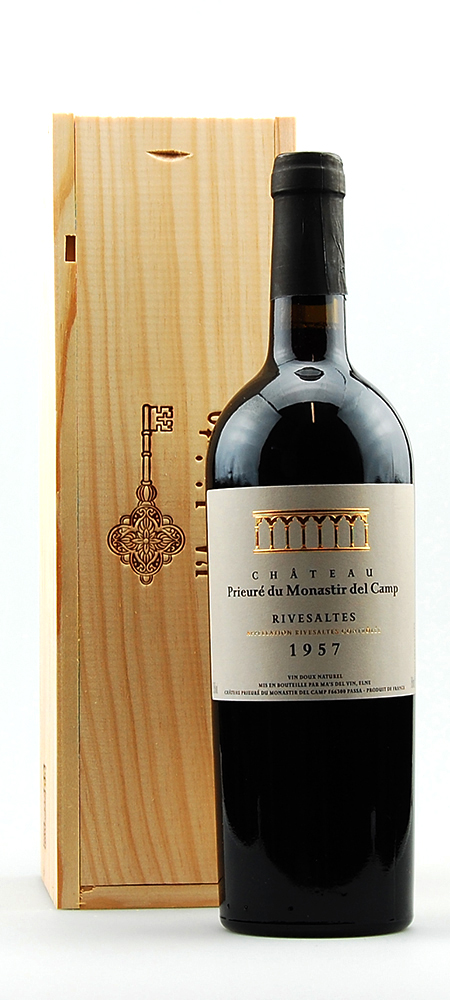 Wein 1957 Rivesaltes Chateau Prieuré du Monastir