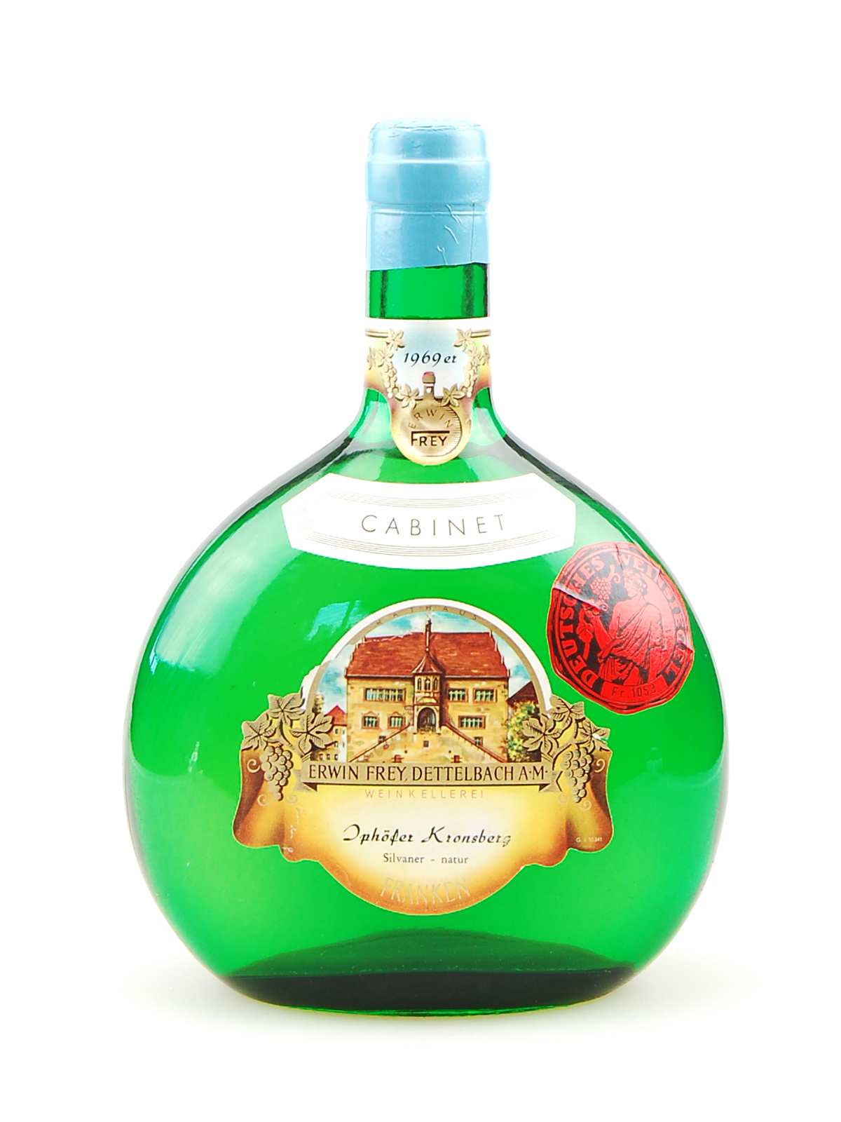 Wein 1969 Iphöfer Kronsberg Silvaner Natur Cabinet