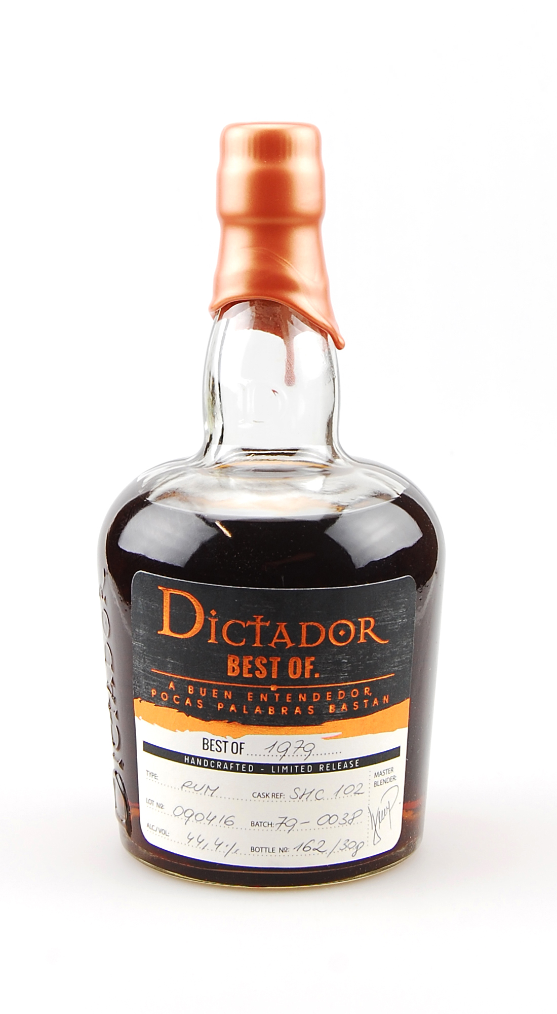 Rum 1979 Dictador Vintage Single Cask 37 Jahre