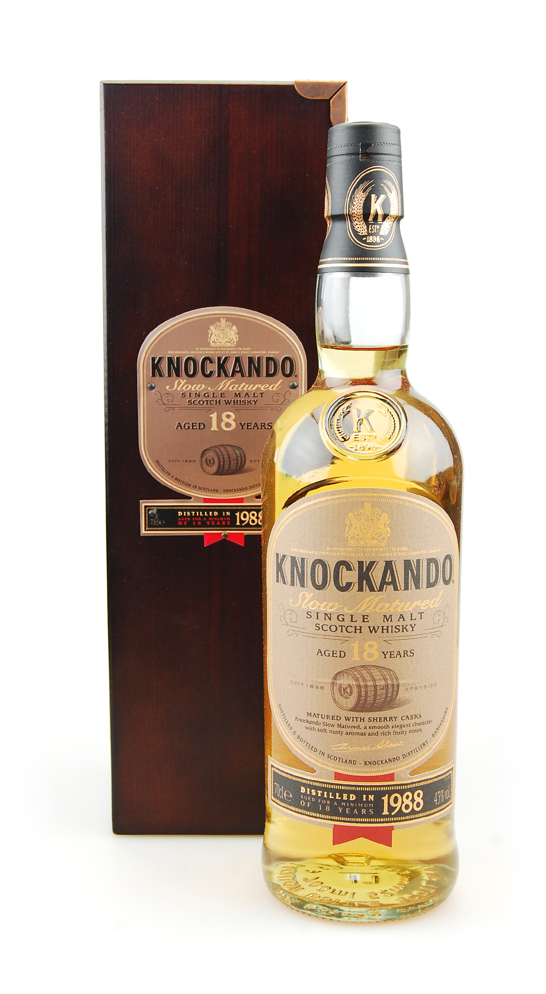 Whisky 1988 Knockando Pure Single Malt Scotch Whisky - 18 years
