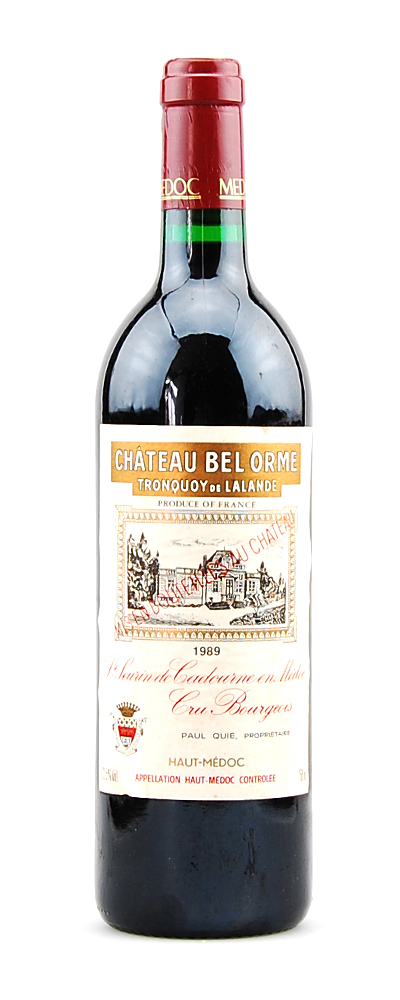 Wein 1989 Chateau Bel Orme Tronquoy de Lalande