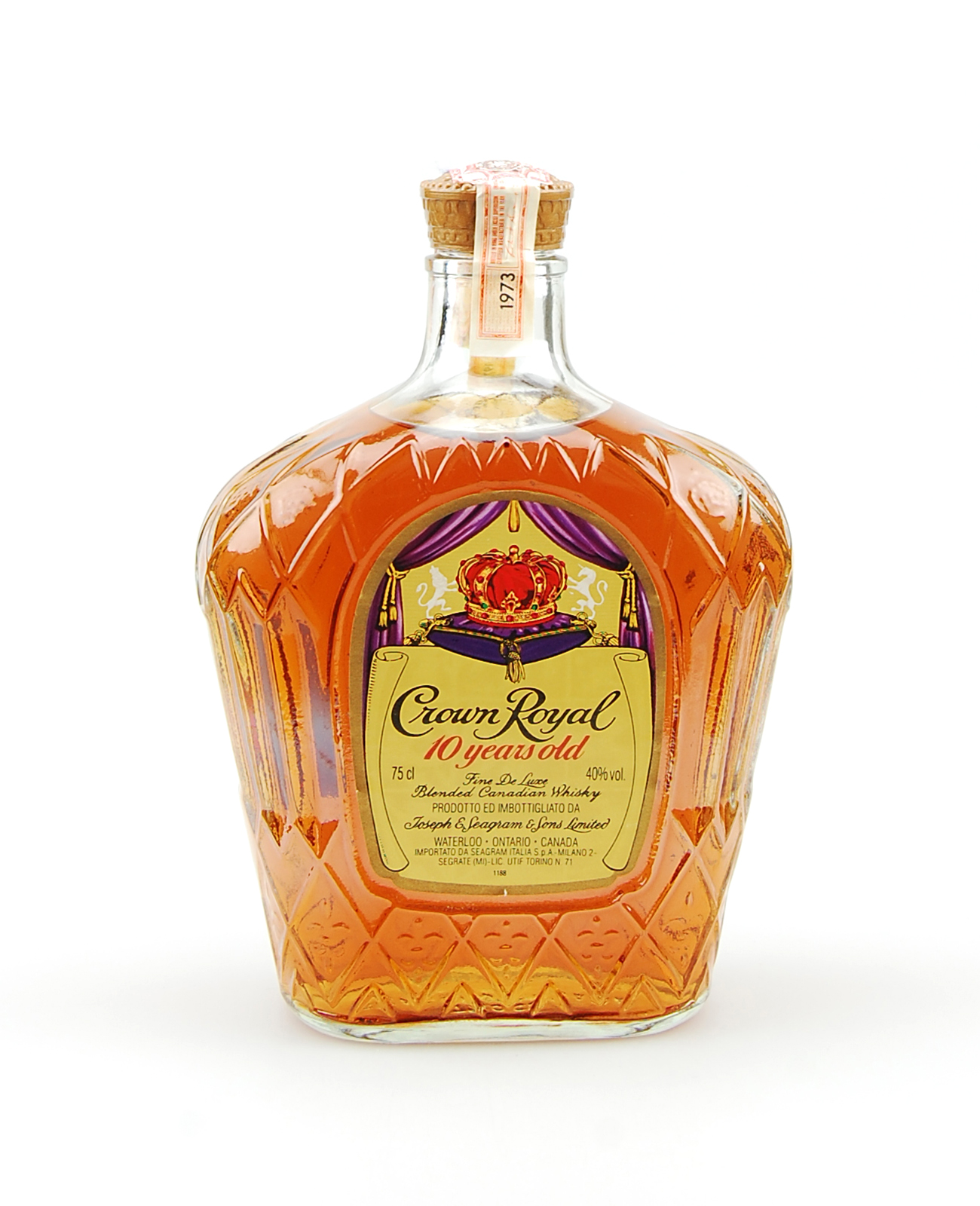 Whisky 1973 Seagram´s Crown Royal Blended Whisky