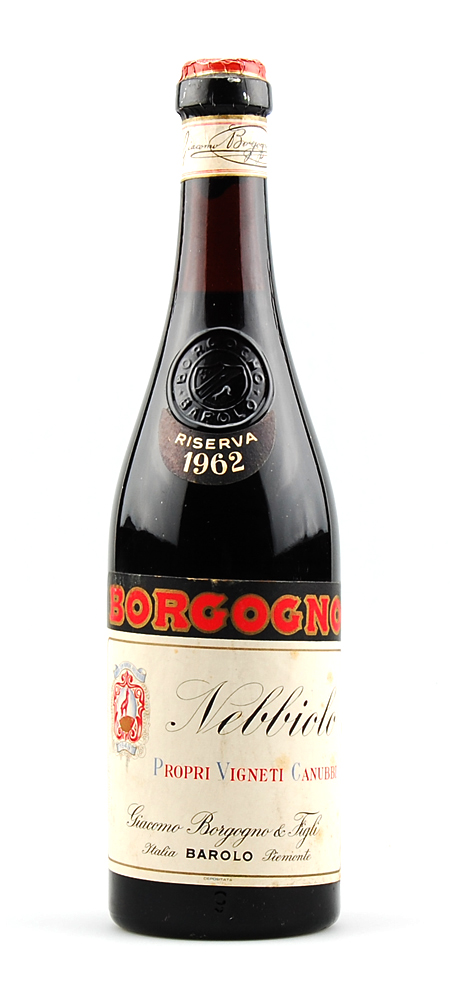 Wein 1962 Nebbiolo Giacomo Borgogno Riserva